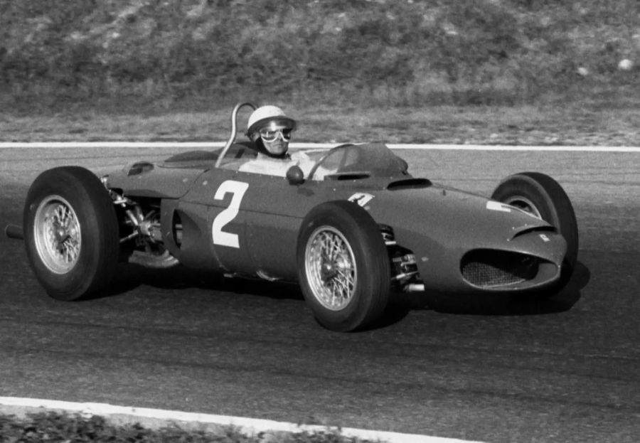 Phil Hill wurde 1961 auf Ferrari Formel-1-Weltmeister.