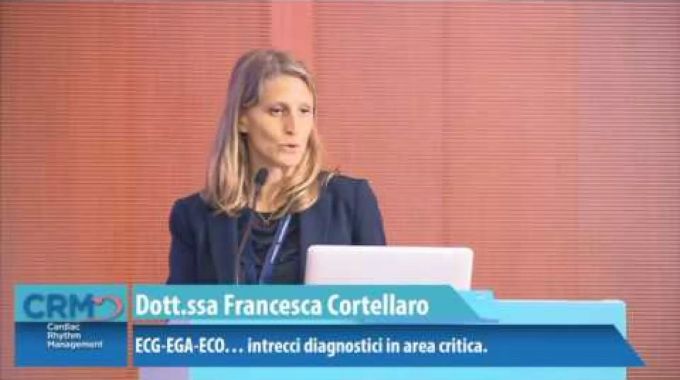 Dr. Francesca Cortellaro bein einem Auftritt aus dem Jahr 2016. coronavirus