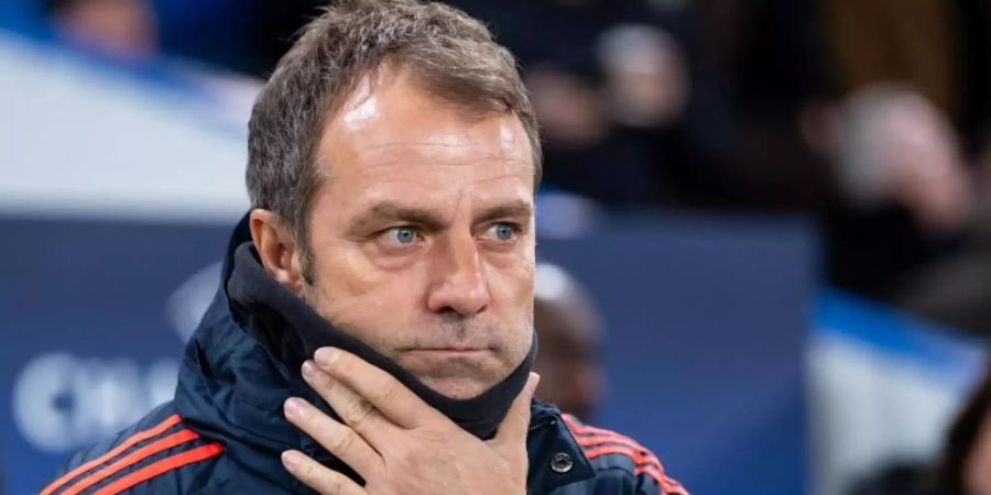 Hat mit dem FC Bayern den FC Augsburg zu Gast: Hansi Flick. Foto: Sven Hoppe/dpa