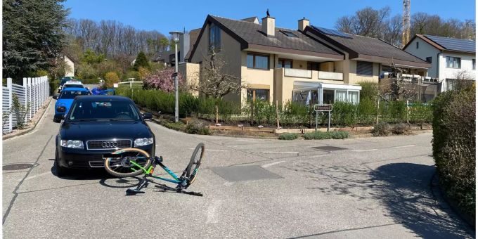 Der Unfall ereignete sich in Therwil BL. Therwil Basel-land
