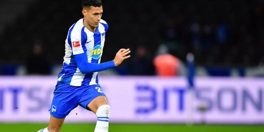 Davie Selke wechselt auf Leihbasis zu Werder Bremen. Foto: Soeren Stache/dpa-Zentralbild/dpa