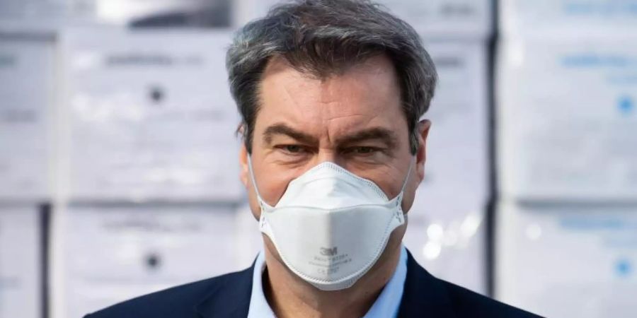 CSU-Chef Markus Söder liegt in der K-Frage der Union vorne. Foto: Sven Hoppe/dpa