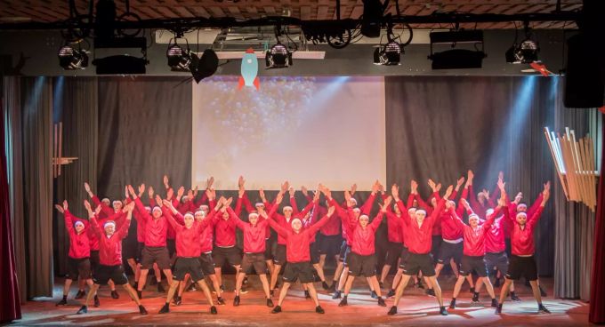 Der STV Hägglingen beim Power-Dance. STV Hägglingen