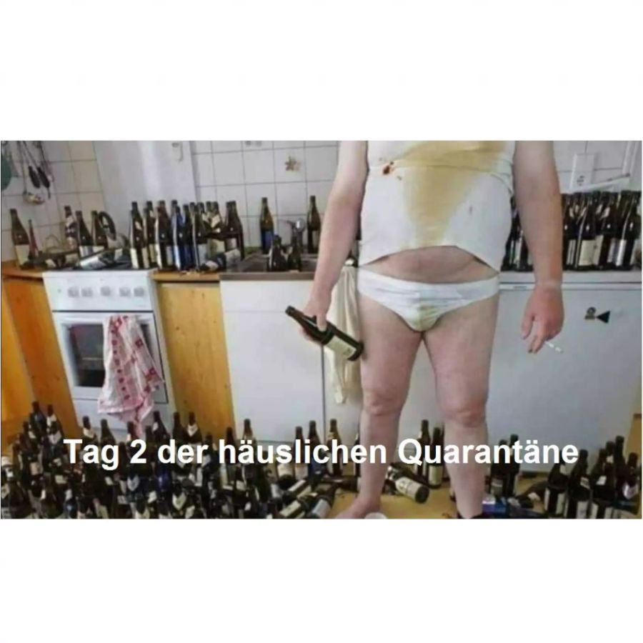 Corona-Memes zur Quarantäne.