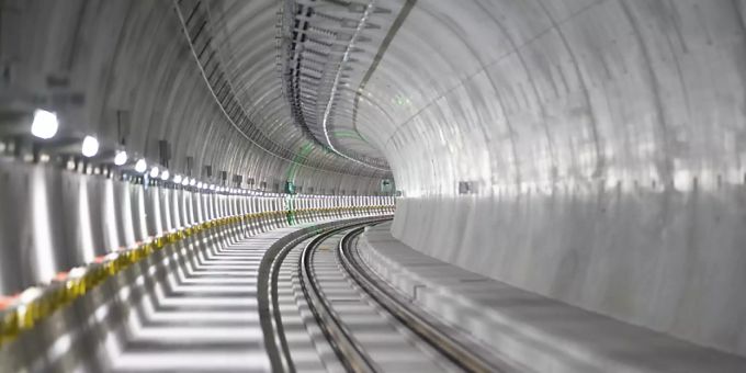 Der Ceneri Basistunnel. Ceneri Basistunnel schweizerische bundesbahnen