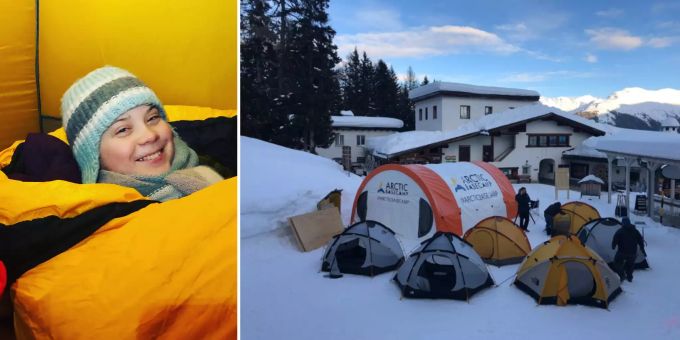 Klimakids jubeln - «Greta schläft am WEF wohl wieder im Zelt»