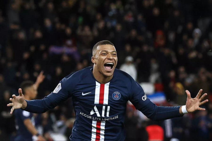 2. Platz: Kylian Mbappé, 145 Millionen Franken, 2017 von Monaco zu PSG.