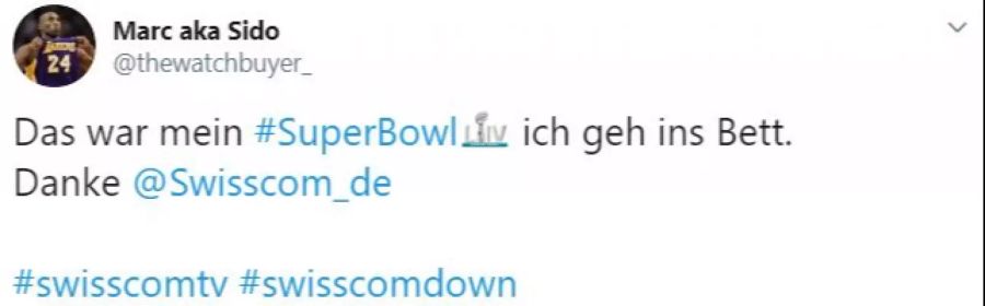 Sunrise Swisscom Super Bowl