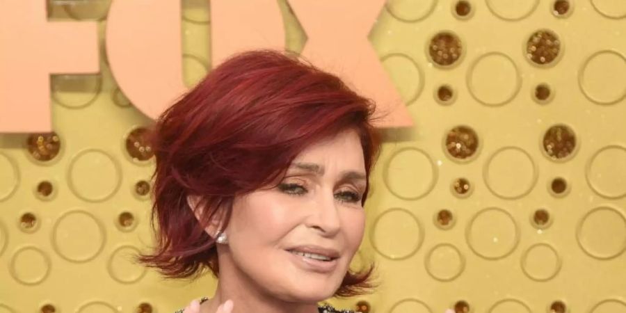 Hier noch in Rot: Sharon Osbourne bei der Emmy-Verleihung 2019. Foto: Kathy Hutchins/ZUMA Wire/dpa