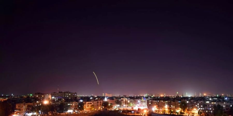 Die Angriffe ereigneten nahe dem Flughafen von Damaskus