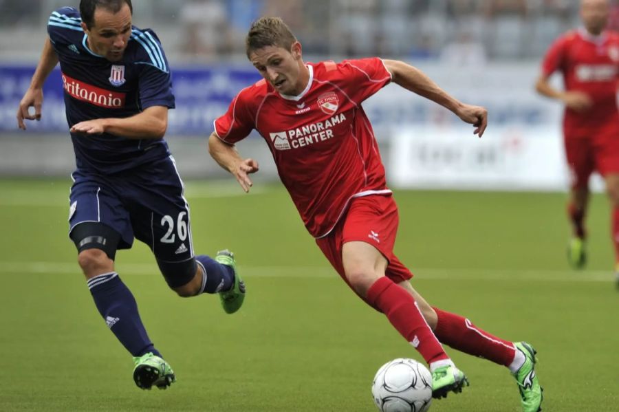 Ausgebildet wurde der Simmentaler beim FC Thun.