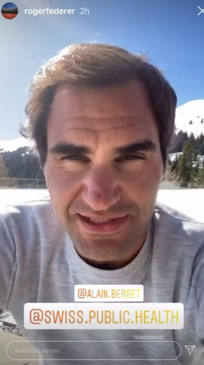 Roger Federer Coronavirus