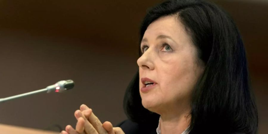 Vera Jourova, Vizepräsidentin der EU-Kommission