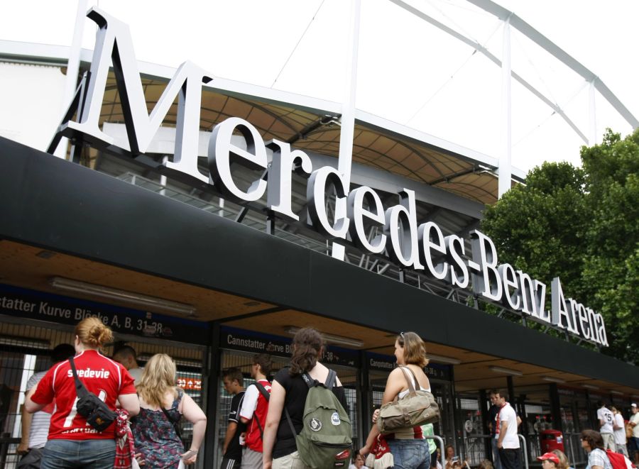 Mercedes-Benz-Arena in Stuttgart.