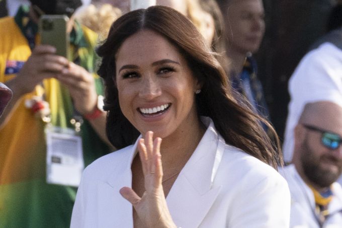 Britain Harry and Meghan Clarkson