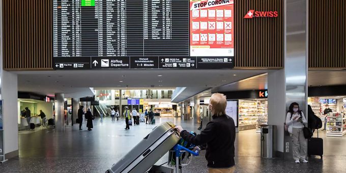Die Luftfahrt hat sich noch nicht erholt. flughafen Zürich
