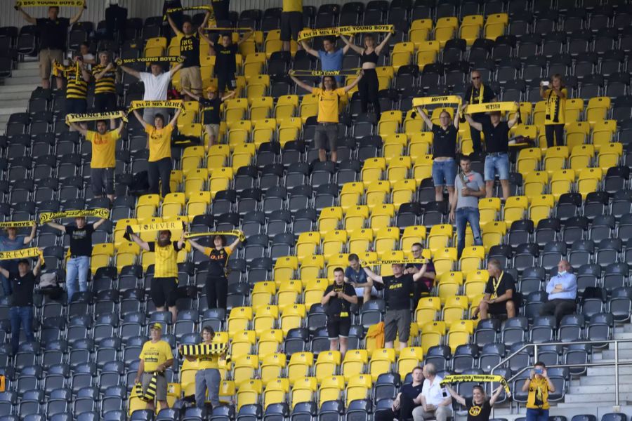 Aktuell dürfen nur 100 Fans ins Stadion.