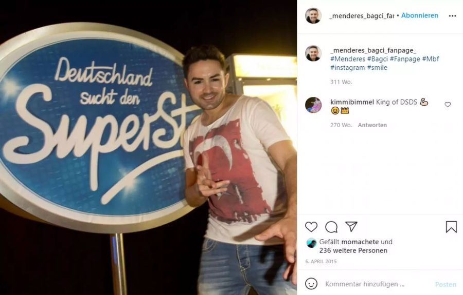 Menderes DSDS Dieter Bohlen