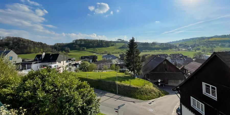 Ein Wohngebiet der Gemeinde Birmensdorf (ZH).