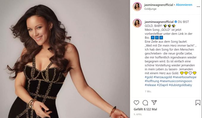 Jasmin Wagner bringt bald ein neues Album heraus. Jasmin Wagner