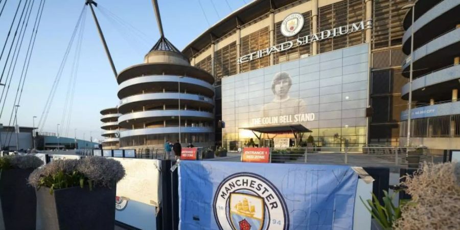 Manchester City zog seine Zusage zur geplanten Super League zurück. Foto: Jon Super/AP/dpa