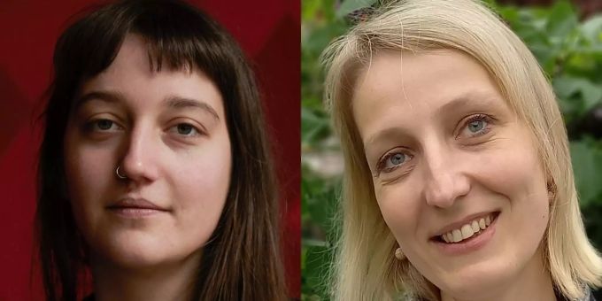 Sarah Baschung (rechts) und Sarah Wimmer teilen sich das Präsidium fortan. Pro Kultur Olten