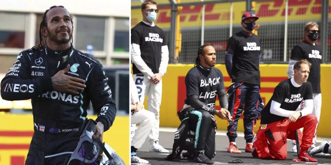 Hamilton macht weiter - Kein Fahrer-Kniefall mehr vor Formel-1-Rennen