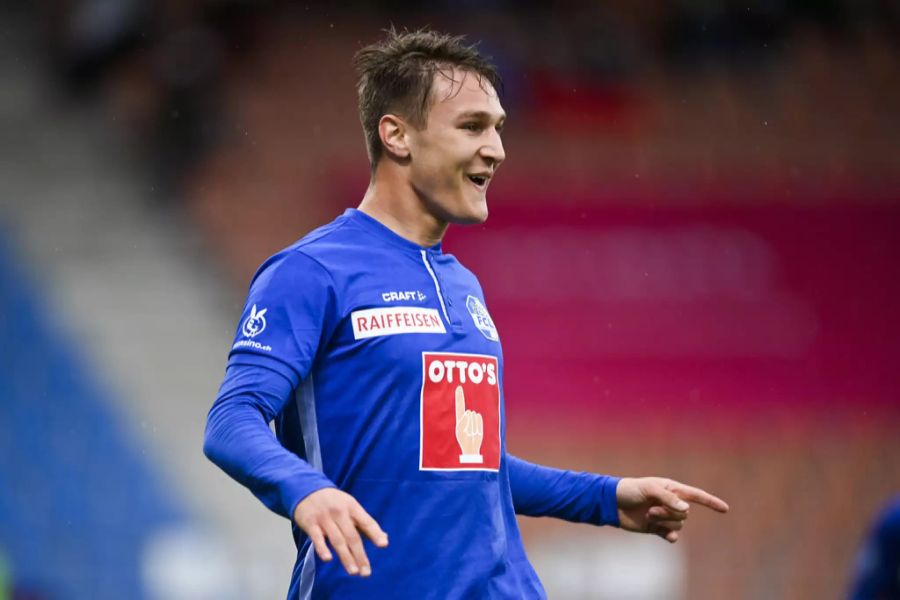 Kurz später markiert Innenverteidiger Marco Burch das 2:0.