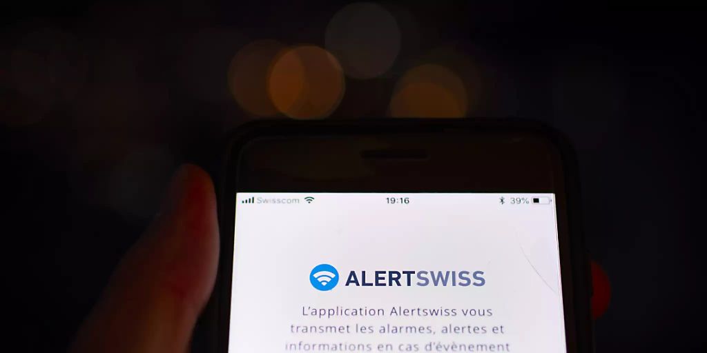 Verbreitung Von Alarmmeldungen Jetzt Auch Via Meteoswiss App