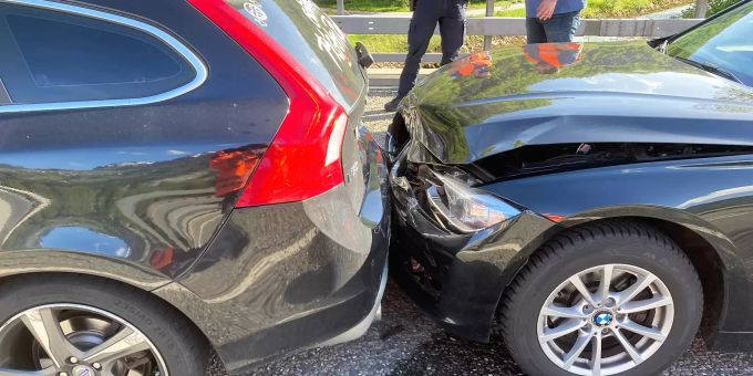 Verkehrsunfall auf der Autobahn A3 in Filzbach.