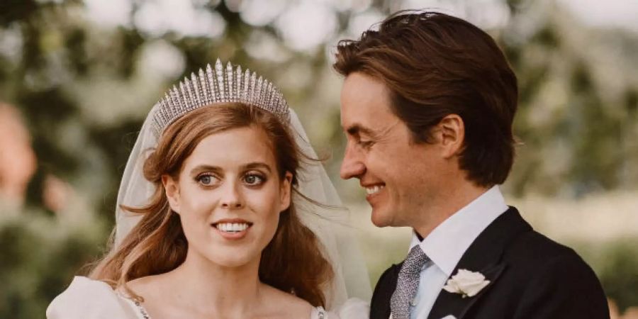 Sie hat nicht am Geburtstag ihrer Mama angestossen: Prinzessin Beatrice. Hier an ihrer Hochzeit mit Edoardo Mapelli Mozzi.