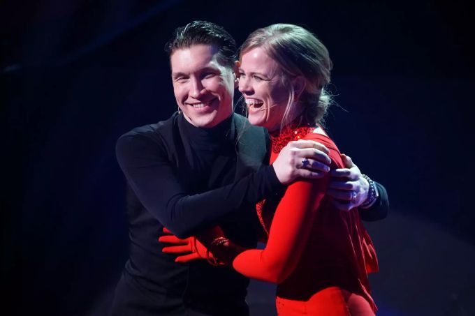 Ilse DeLange und Evgeny Vinokurov.