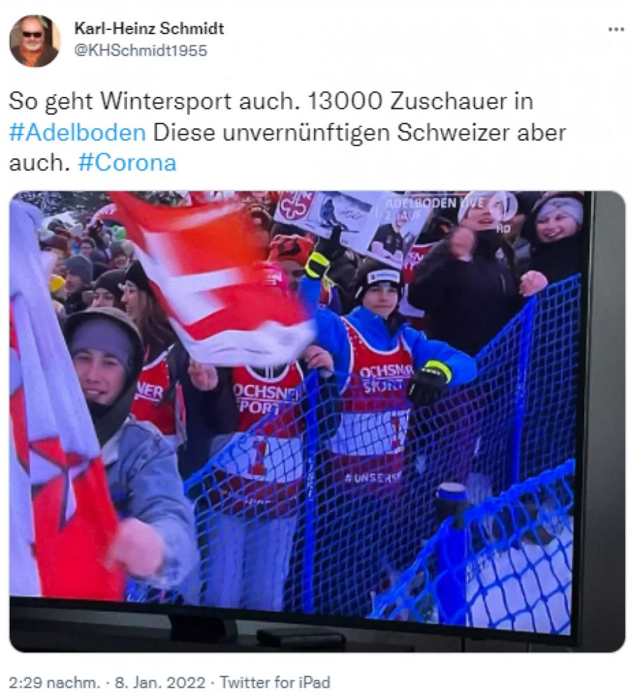 12'300 Fans jubeln über den Sieg von Marco Odermatt.