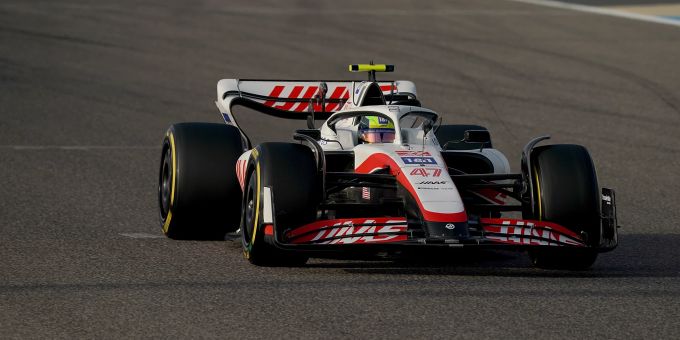 Mick Schumacher (Haas F1 Team) beim Vorsaison-Test der Formel 1 in Bahrain. Mick Schumacher Formel 1