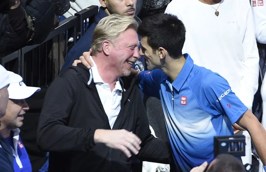 Boris Becker Novak Djokovic