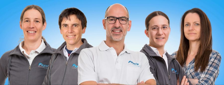 Das Team des Physio Centers am Feldweg 9.