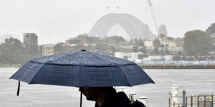 Schlechtes Wetter in Sydney