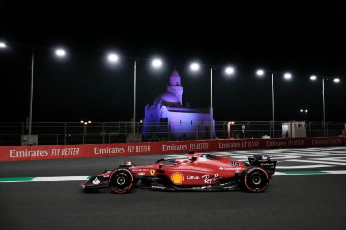 Charles Leclerc (Ferrari) beim Saudi-Arabien-GP der Formel 1. Charles Leclerc Ferrari Saudi-Arabien