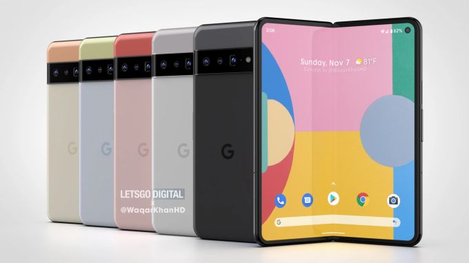 Die Gerüchte zu einem faltbaren Google Pixel stehen ebenfalls schon länger im Raum. Tablet Google Pixel Fold