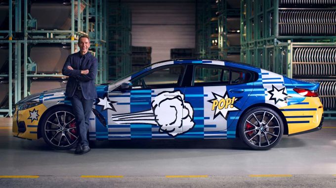 Der Meister und sein Werk: einer von 99 "THE 8 x JEFF KOONS" BMW M850i Jeff Koons