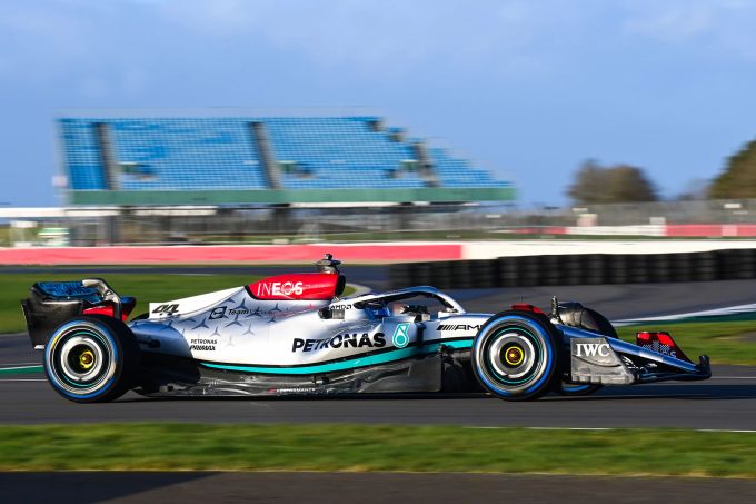 In Silber will Hamilton den Rekord aufstellen. Mercedes-AMG Petronas Motorsport