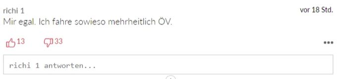 Benzin Preise Leser-Kommentare