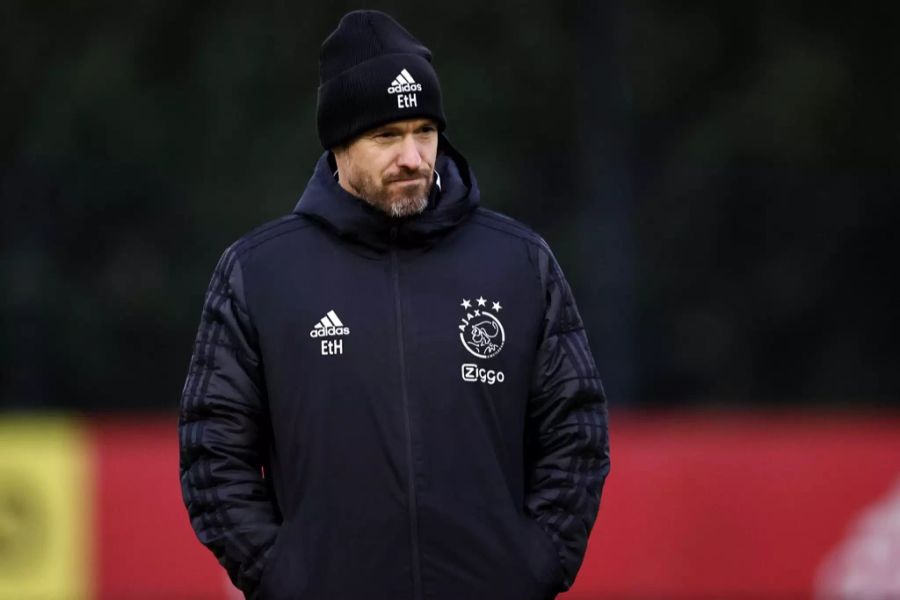 Erik ten Hag trainiert Ajax Amsterdam.