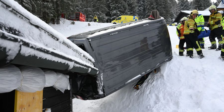 Unfall Dach Flumserberg SG