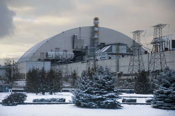 Ein Reaktor in der verlassenen ukrainischen Stadt Tschernobyl. Tschernobyl