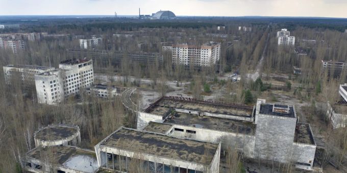 Die Stadt Tschernobyl steht seit dem Atomunglück in den 1980er Jahren leer. Ukraine