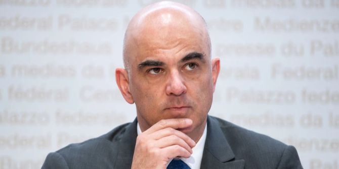 Alain Berset Bundesrat Coronavirus