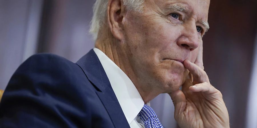 Zeichen in Richtung Kreml: US-Präsident Biden will mit dem Termin im Weissen Haus deutlich machen, dass er sich weiter für die Freilassung von in Russland inhaftierten Amerikanern einsetzt. Foto: Evan Vucci/AP/dpa