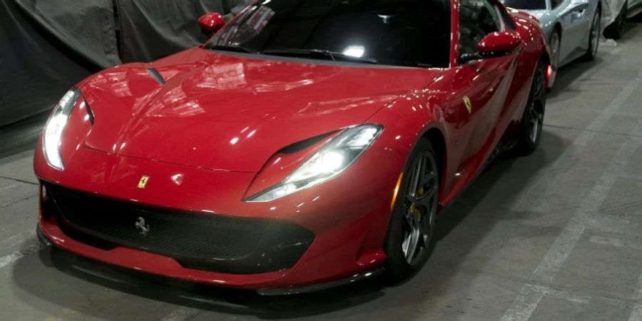 Beschlagnahmte Ferraris