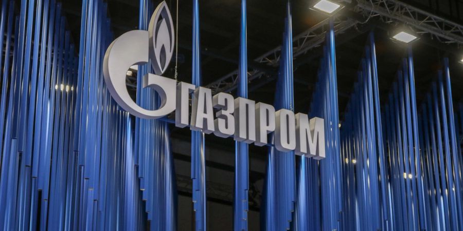 Das Logo des Energiekonzerns Gazprom: Der russische Staatskonzern droht der Republik Moldau mit einem kompletten Lieferstopp.